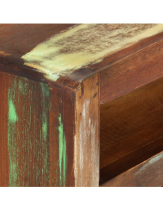 Mobile Porta TV Multicolore 110x30x40 cm in Legno di Recupero 2