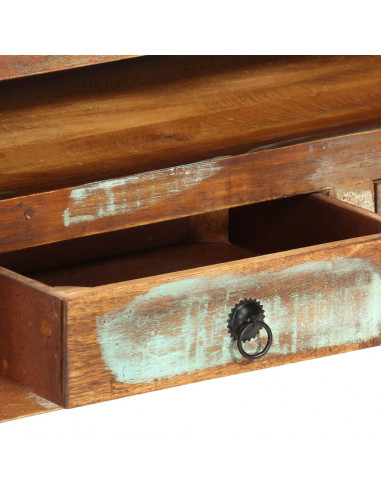 Mobile Porta TV Multicolore 110x30x40 cm in Legno di Recupero