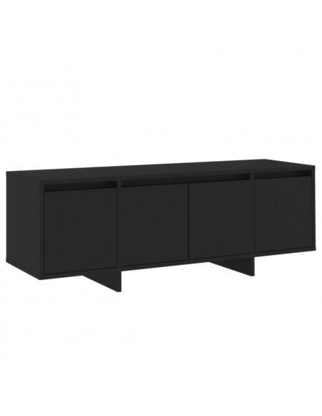Mobile TV Nero 120x30x40,5 cm in Truciolato