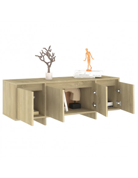Mobile Porta TV Rovere Sonoma 120x30x40,5 cm in Truciolato