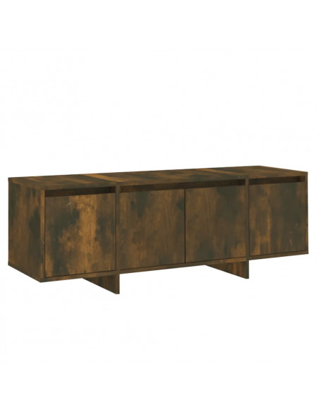 Mobile Porta TV Rovere Fumo 120x30x40,5 cm in Truciolato