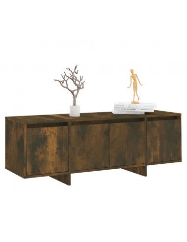 Mobile Porta TV Rovere Fumo 120x30x40,5 cm in Truciolato