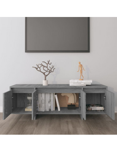 Mobile Porta TV Grigio Sonoma 120x30x40,5 cm in Truciolato