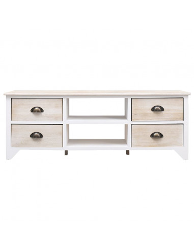 Mobile Porta TV 108x30x40 cm in Legno di Paulownia