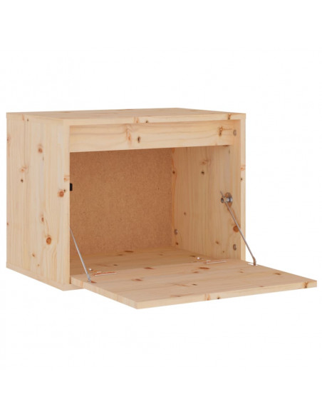 Mobili Porta TV 3 pz in Legno Massello di Pino