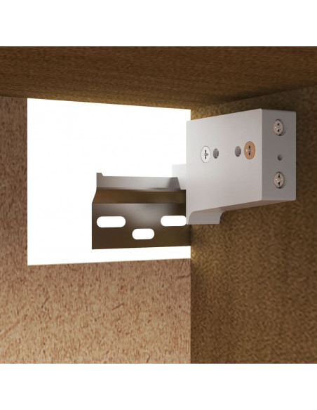 Mobili Porta TV 3 pz Miele in Legno Massello di Pino