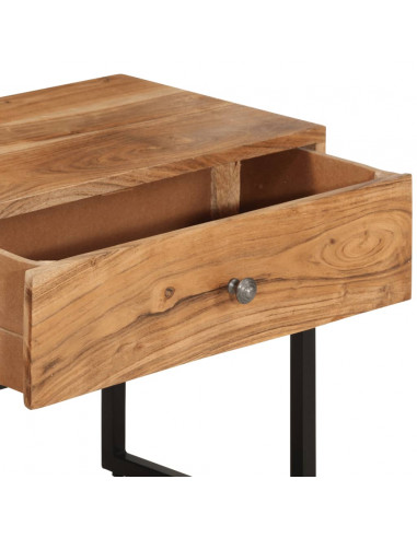 Mobile Porta TV 160x30x45 cm in Legno Massello di Acacia