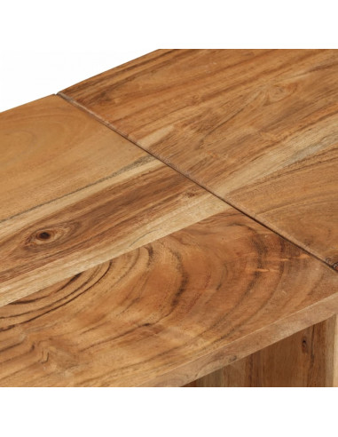 Mobile Porta TV 160x30x45 cm in Legno Massello di Acacia