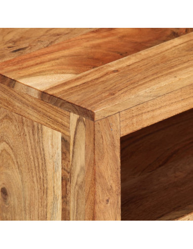 Mobile Porta TV 88x35x40 cm in Legno Massello di Acacia