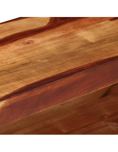 Mobile Porta TV 110x30x40 cm in Legno Massello di Acacia