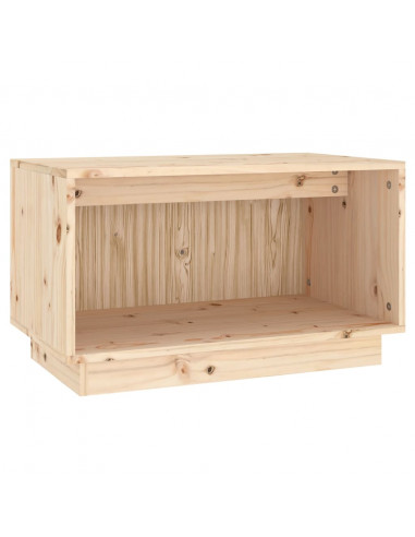 Mobile Porta TV 60x35x35 cm in Legno Massello di Pino