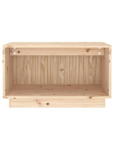 Mobile Porta TV 60x35x35 cm in Legno Massello di Pino