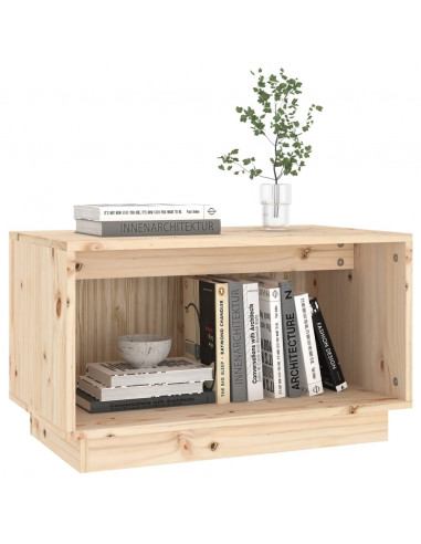 Mobile Porta TV 60x35x35 cm in Legno Massello di Pino