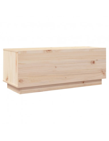 Mobile Porta TV 90x35x35 cm in Legno Massello di Pino