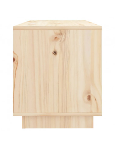 Mobile Porta TV 74x34x40 cm in Legno Massello di Pino