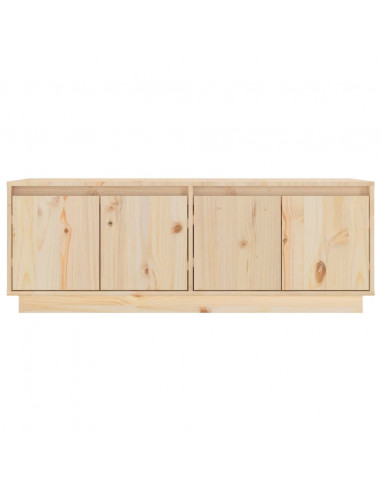 Mobile Porta TV 110x34x40 cm in Legno Massello di Pino