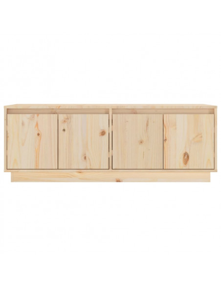 Mobile Porta TV 110x34x40 cm in Legno Massello di Pino