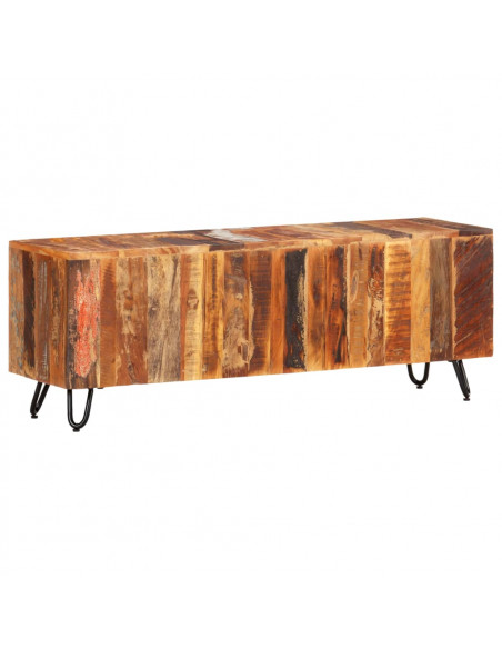 Mobile Porta TV 110x30x40 cm in Legno Massello Riciclato