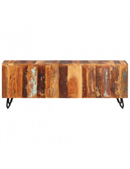 Mobile Porta TV 110x30x40 cm in Legno Massello Riciclato