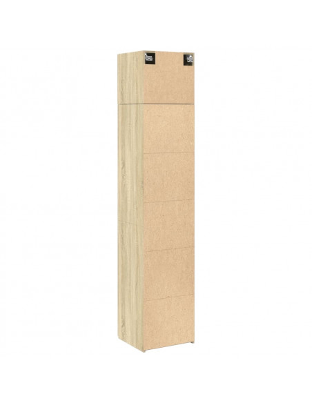 Mobile Sottile Rovere Sonoma 45x42,5x225 cm in Truciolato