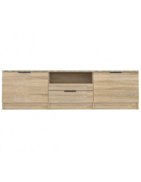 Mobile per TV Rovere Sonoma 140x35x40cm Legno Multistrato