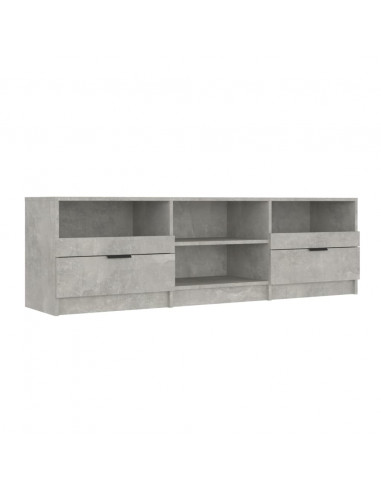 Mobile per TV Grigio Cemento 150x33,5x45cm Legno Ingegnerizzato