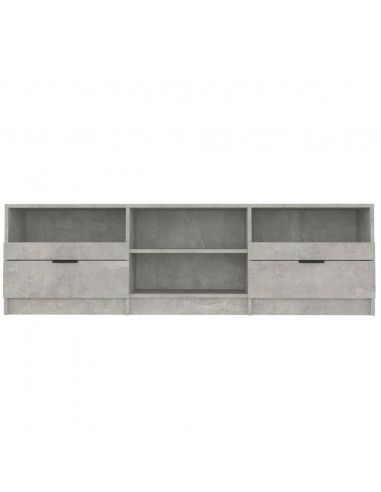 Mobile per TV Grigio Cemento 150x33,5x45cm Legno Ingegnerizzato
