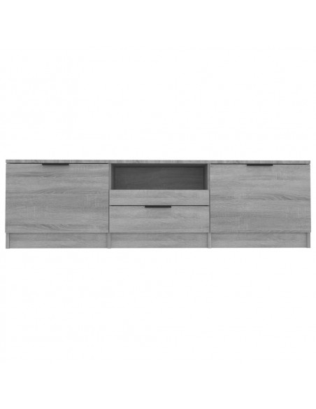 Mobile TV Grigio Sonoma 140x35x40 cm in Legno Ingegnerizzato