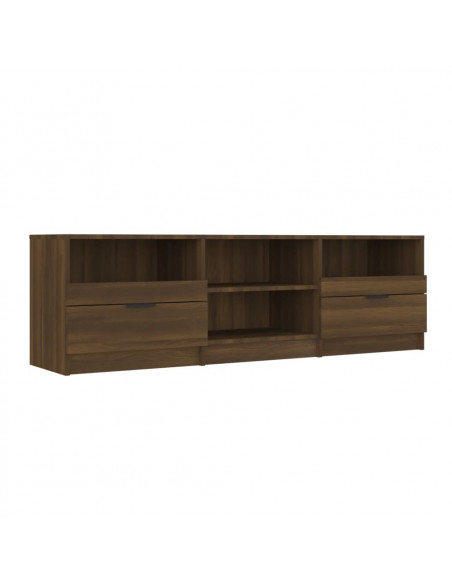 Mobile TV Rovere Marrone 150x33,5x45 cm in Legno Ingegnerizzato