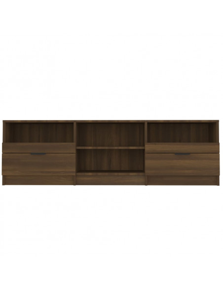 Mobile TV Rovere Marrone 150x33,5x45 cm in Legno Ingegnerizzato
