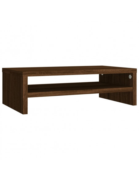 Supporto Monitor Rovere Marrone 42x24x13 cm Legno Multistrato