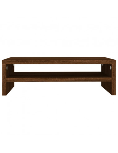 Supporto Monitor Rovere Marrone 42x24x13 cm Legno Multistrato