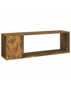 Mobile TV Rovere Fumo 100x24x32 cm in Legno Multistrato 2