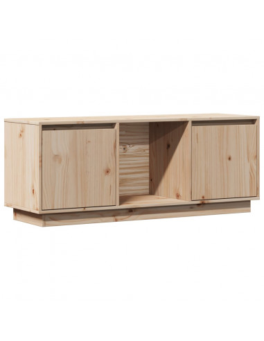 Mobile Porta TV 110,5x35x44 cm in Legno Massello di Pino