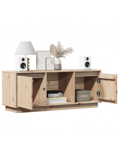 Mobile Porta TV 110,5x35x44 cm in Legno Massello di Pino