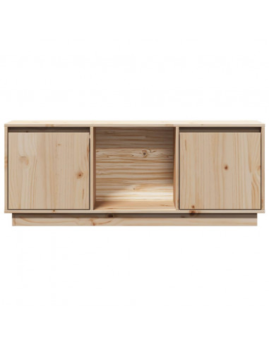Mobile Porta TV 110,5x35x44 cm in Legno Massello di Pino