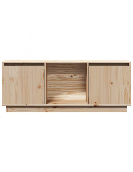 Mobile Porta TV 110,5x35x44 cm in Legno Massello di Pino