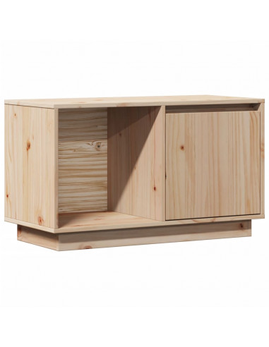 Mobile Porta TV 74x35x44 cm in Legno Massello di Pino