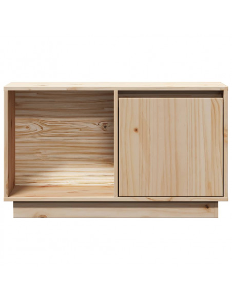 Mobile Porta TV 74x35x44 cm in Legno Massello di Pino