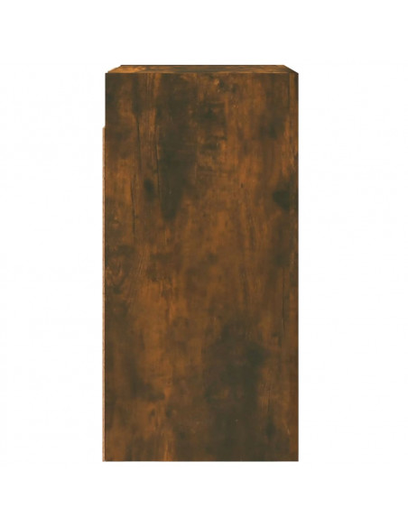 Mobile TV Rovere Fumo 30,5x30x60 cm in Legno Ingegnerizzato