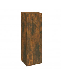 Mobile TV Rovere Fumo 30,5x30x90 cm in Legno Multistrato 2