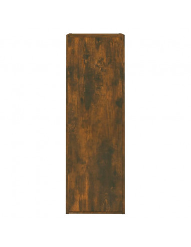 Mobile TV Rovere Fumo 30,5x30x90 cm in Legno Multistrato