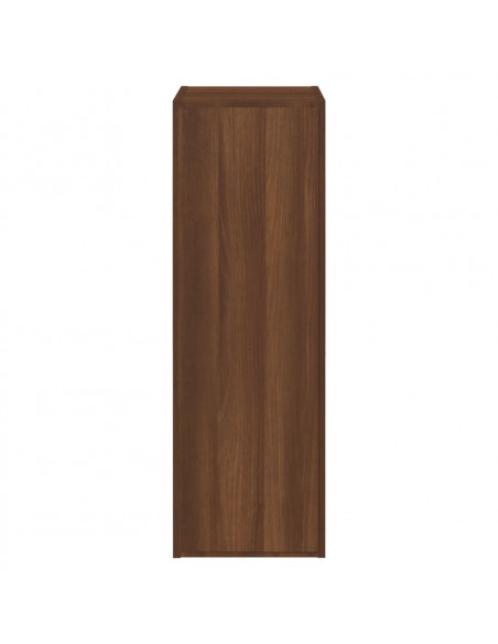 Mobili TV 2 pz Rovere Marrone 30,5x30x90 cm Legno Multistrato