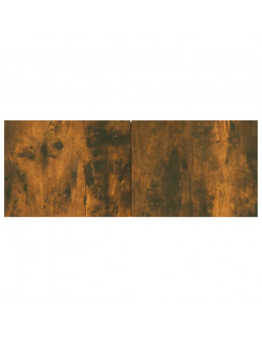 Mobile TV Rovere Fumo 80x30x30 cm in Legno Multistrato