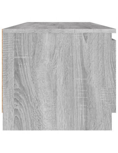 Mobile TV Grigio Sonoma 140x40x35,5 cm in Legno Multistrato