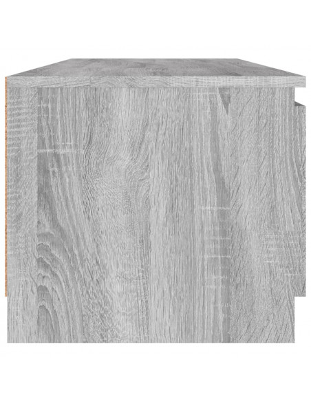 Mobile TV Grigio Sonoma 140x40x35,5 cm in Legno Multistrato