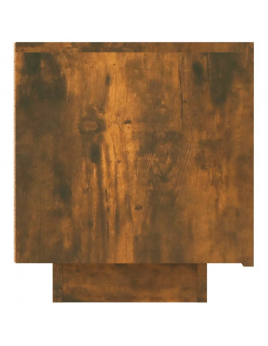 Mobile TV Rovere Fumo 100x35x40 cm in Legno Multistrato