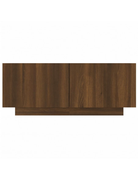 Mobile TV Rovere Marrone 100x35x40 cm in Legno Multistrato