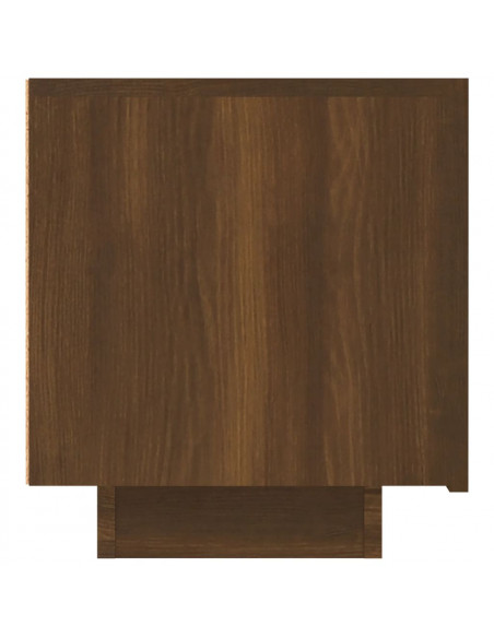 Mobile TV Rovere Marrone 100x35x40 cm in Legno Multistrato
