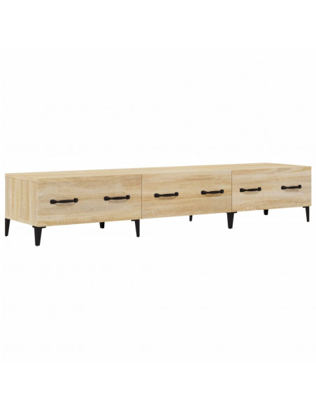 Mobile Porta TV Rovere Sonoma 150x34,5x30 cm Legno Multistrato